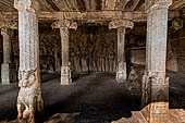 Mamallapuram - Tamil Nadu. Krishna Mandapam. 